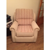 Mrs Buckley from Kirkby in Ashfield - New Stretford chair in Maidavale fabric