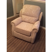 Mrs Pulford from Sutton in Ashfield - New Stretford chair in Caledonian fabric