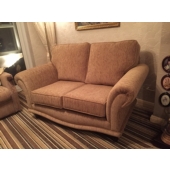 M/M Bower from Shirland - New Sabrina sofa in Portabello fabric