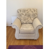 Mrs Mellows from Huthwaite - New Marlow chair in Maidavale fabric